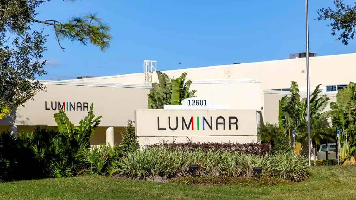 Luminar technology headquarters is shown in Orlando, Florida, USA. Luminar Technologies, Inc. develops and manufactures LiDAR based sensors for vehicles