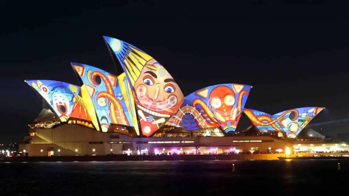 Sydney-Opera House-Vivid Light works