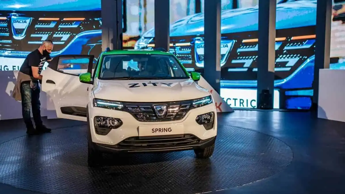 electric car from Dacia Spring