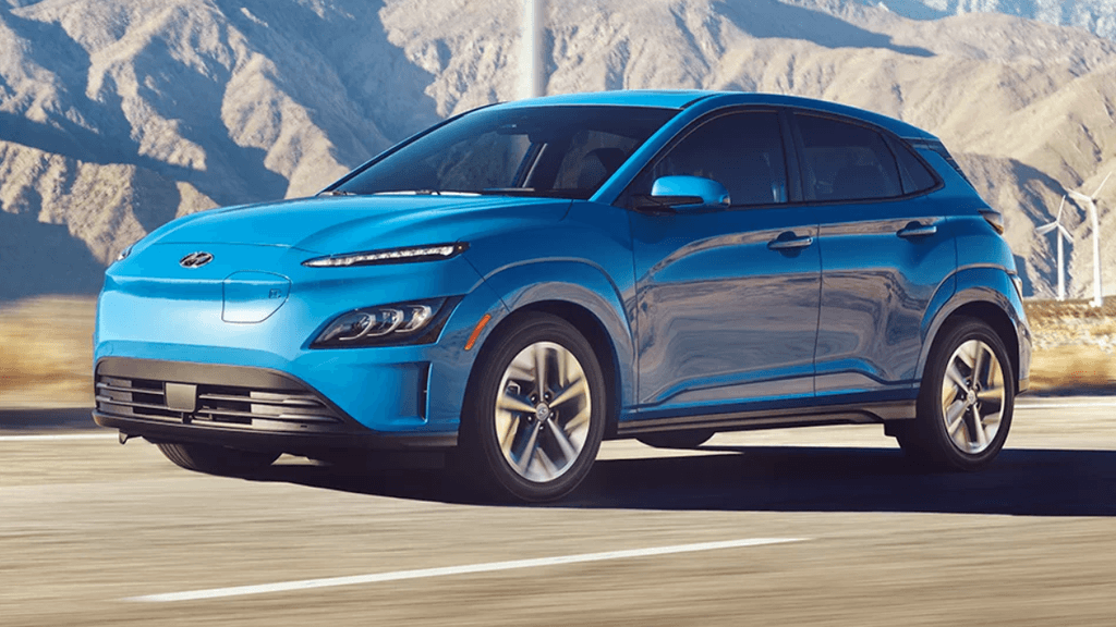 Hyundai - Kona Electric, courtesy Hyundai