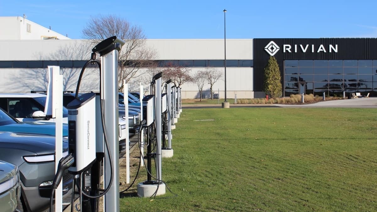 Rivian car manufacturing plant