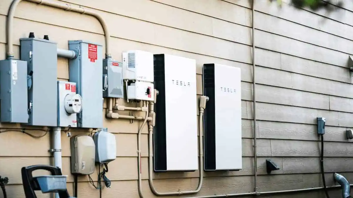 Tesla Powerwall Home battery storage connecting home energy storage with solar panels and powering the grid with a self sustaining future