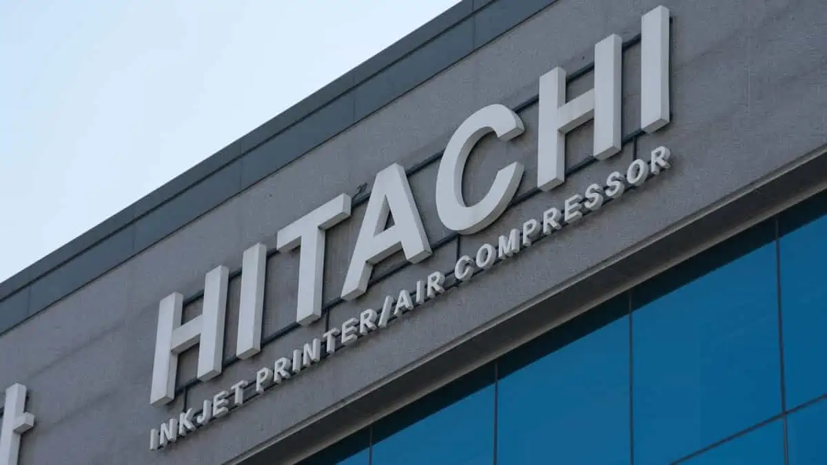 Hitachi, Ltd., a Japanese company, is a super-large complex enterprise centered on electric and electronics industries, heavy industries and energy businesses. (Seoul, Korea. Mar. 7, 2020)