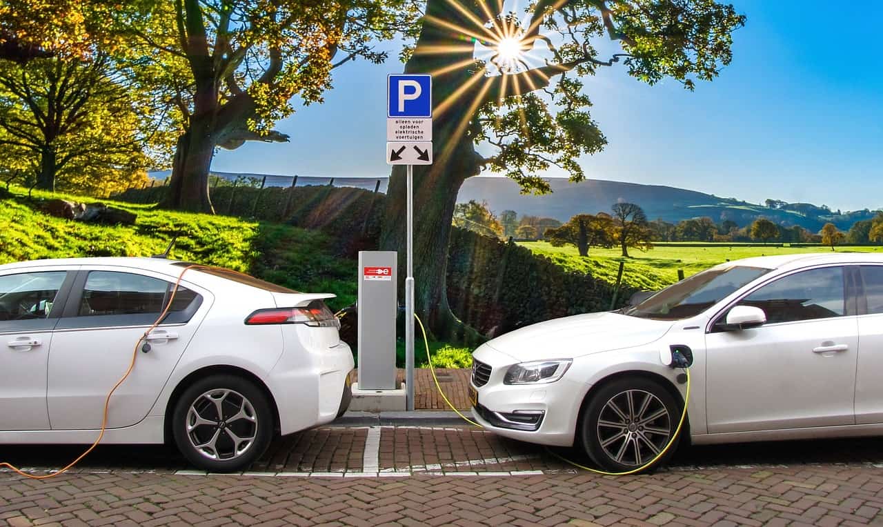 car, electric car, Charging