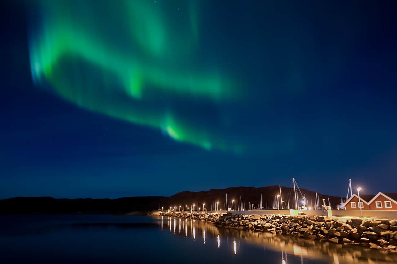 northern lights, astronomy, sky-