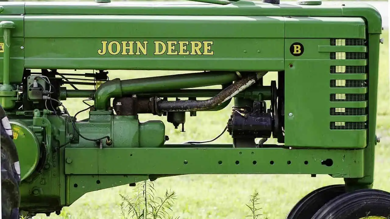 tractor, john deere, farm