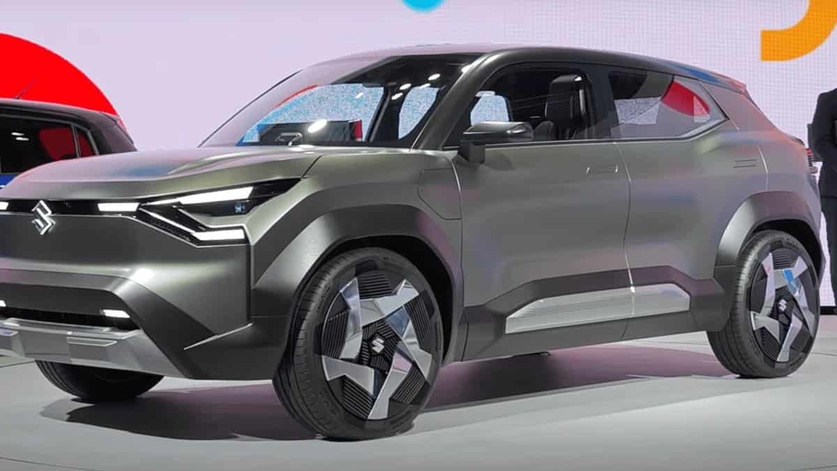 Maruti Suzuki unveils first electric SUV eVX at Indonesia Auto Show ...