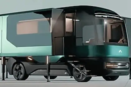 Pininfarina designs luxury RV eTH that turns into an off-grid mini home
