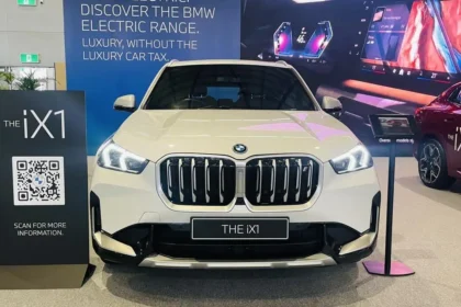 BMW iX1 in EV Autoshow at Sydney Showground