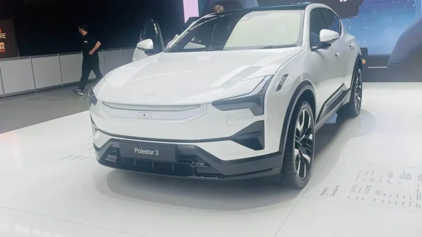 Polestar 3 in EV Autoshow at Sydney Showground